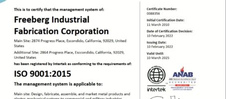 ISO-9001:2015 Certificate